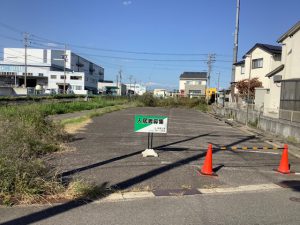 B-58 舟津柏瀬貸地<br>ご契約となりました。<br>有難うございました。